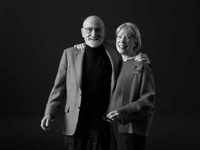 옥소의 설립자 샘 파버(왼쪽)와 그에게 영감을 준 아내 벳시 파버. 사진=옥소