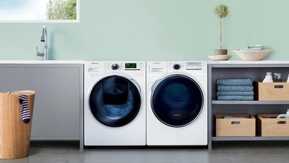 세탁기 표시 용량은 세탁물의 무게나 크기가 아니라 모터의 파워를 의미한다. 사진=삼성전자 홈페이지