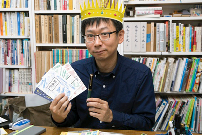 문구덕후로 성공한 문구왕 다카바타케 마사유키.