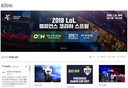 그동안 e스포츠는 협회가 주도했다. 사진=한국e스포츠협회 홈페이지 캡처
