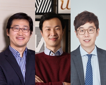 왼쪽부터 김범석 쿠팡 대표, 박은상 위메프 대표, 유한익 티몬 대표 사진=각 사 제공