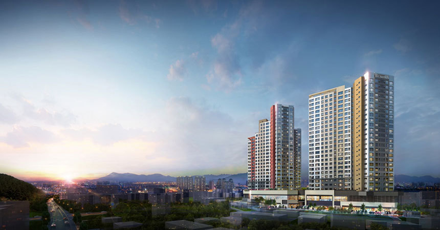 경기 광주 최초의 주상복합 아파트인 ‘광주 금호 리첸시아’가 10월에 분양한다. 광주 원도심인 경안동에서 17년 만에 공급되는 새 아파트다. 사진=금호건설 제공
