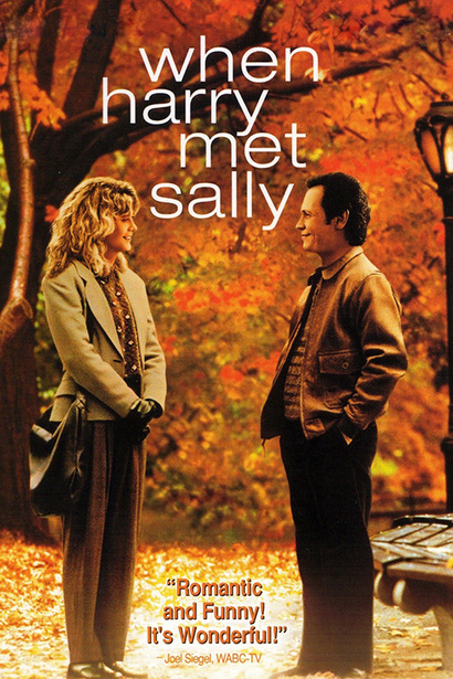 1989년 개봉한 영화 ‘해리가 샐리를 만났을 때’ 포스터. 사진=MGM