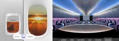 에어프레미아가 홈페이지에 공개한 보잉 787-9의 내부 모식도. 에어프레미아는 저비용 중장거리 항공사라는 혁신 모델을 내세워 항공 면허를 발급 받았다. 사진=에어프레미아 홈페이지 캡처