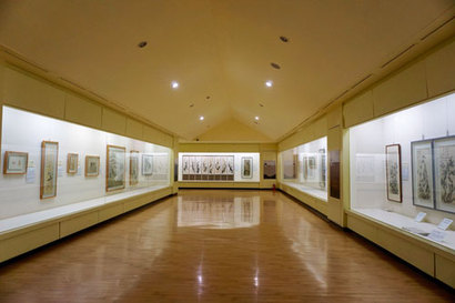 운림산방 내의 소치기념관에서는 소치 허련과 후손들의 작품을 볼 수 있다. 사진=구완회 제공