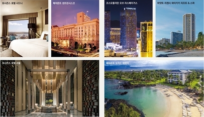 미래에셋그룹은 2013년 기존 오피스 빌딩 중심에서 특급 호텔과 리조트로 부동산 투자처를 옮겼다.  미래에셋그룹이 인수한 세계 호텔 모습. 사진=미래에셋 홈페이지