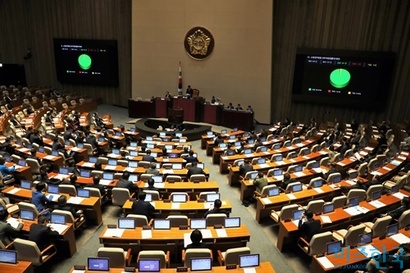 지난 19일 국회에서 열린 제371회 국회(임시회) 제11차 본회의에서 개인정보 보호법 개정안은 문턱을 넘지 못했다. 사진=박은숙 기자