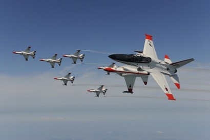 스페인 공군은 애초 KT-1 기본훈련기 보다는 T-50 고등훈련기 도입에 관심을 더 많이 갖고 있는 것으로 전해진다 사진=한국항공우주산업 제공