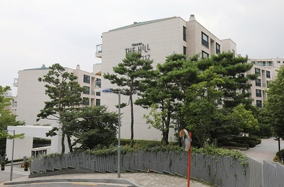서울 용산구 한남동에 위치한 초고가 아파트 ‘한남더힐’은 방탄소년단 숙소가 있는 곳으로 잘 알려져 있다. 사진=박정훈 기자