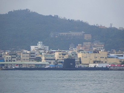 대만 해군이 운용중인 텐치급 잠수함은 제2차 세계대전 말기에 만들어진 것으로 현역에서 활동 중인 세계에서 가장 오래된 잠수함으로 유명하다. 사진=김대영 제공