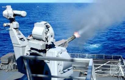 군 관계자에 따르면 CIWS-Ⅱ에 30mm 캐틀링건과 에이사(AESA) 레이더가 적용될 예정이다. 사진=해군 제공
