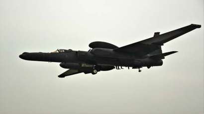 중국군 북부전구 비행금지구역에 나타난 미 U-2 정찰기는 우리나라의 오산 미 공군기지에서 출격한 것으로 알려졌다. 사진=미국 공군