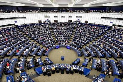EU의 법이 만들어지는 유럽의회. 사진=European Parliament 페이스북