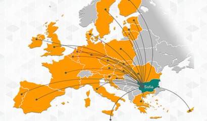 불가리아 아웃소싱 지도. 사진=ceeoa.org