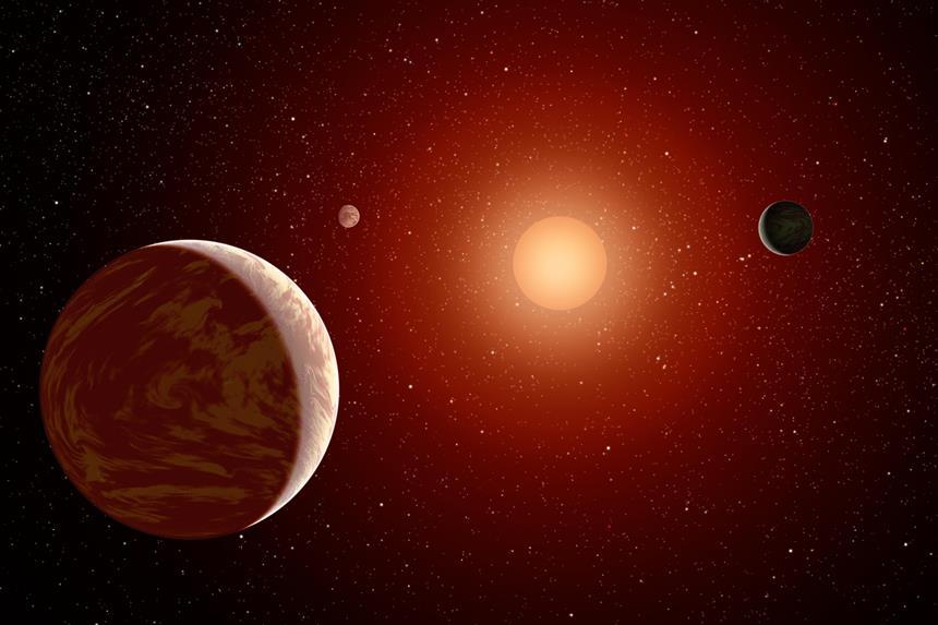 대부분의 해비터블 행성은 미지근한 적색왜성 주변에서 발견되었다. 사진=NASA/JPL-Caltech