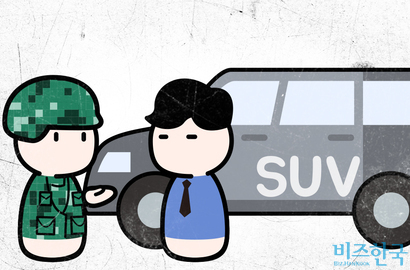전쟁이 발발하면 민간인 소유의 SUV 차량을 국가가 징발한다는 소문이 인터넷상에서 떠돌고 있다. ‘비즈한국’이 관련 법안을 검토하고 국토교통부와 국방부에 직접 확인해봤다. 그래픽=이세윤 디자이너