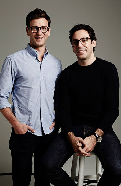 창업자 닐 블루멘탈(왼쪽)과 데이브 길보아. 사진=워비파커