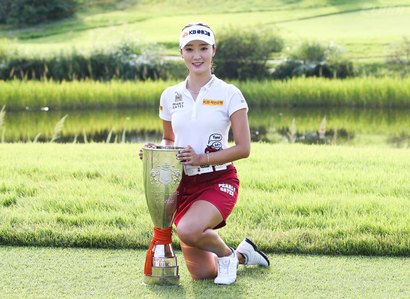 한화 클래식 2017에서 우승을 차지한 오지현. 사진=LPGA 제공