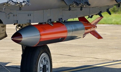 미국 공군이 운용중인 전술핵폭탄 B-61-12. 사진=미국 공군 홈페이지