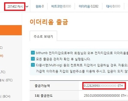 글 작성을 통해 얻은 스팀달러를 이더리움으로 바꿔 현금화 했다. 사진=박현광 기자