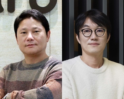 권영식 넷마블게임즈 대표(왼쪽), 이정헌 넥슨 대표.