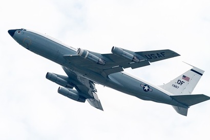 핵물질을 검사할 수 있는 WC-135W. 사진=theaviationist