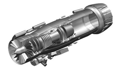 F-3 전투기에 장착될 엔진 상상도. 사진=미쓰비시중공업