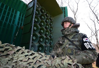 국방부가 4·27 판문점 선언 이행의 첫 단계로 대북확성기 철거 작업에 나선 가운데, 이와 별개로 대북확성기 납품 비리와 관련해 소송을 준비 중인 것으로 확인됐다. 사진=연합뉴스