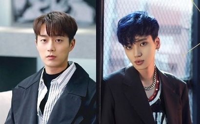 그룹 ‘하이라이트’의 윤두준과 ‘틴탑’의 니엘은 최근 데이트 폭력으로 논란을 빚은 BJ 보겸의 방송 채널을 구독했다는 이유로 구설에 올랐다. 사진=각 소속사 홈페이지