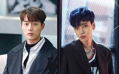 그룹 ‘하이라이트’의 윤두준과 ‘틴탑’의 니엘은 최근 데이트폭력으로 논란을 빚은 BJ 보겸의 방송 채널을 구독했다는 이유로 구설에 올랐다. 사진=각 소속사 홈페이지