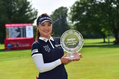 마이어 LPGA 클래식에서 우승한 유소연. 사진=LPGA 페이스북