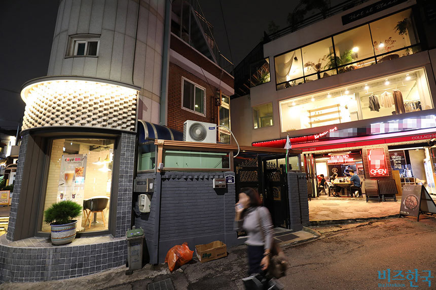 상권의 급성장으로 임대료가 상승해 공실이 늘고 있는 서울 용산구 이태원동 경리단길 일대 모습. 사진=박정훈 기자