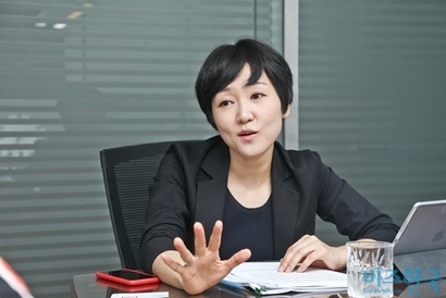 김민정 변호사는 작은 금액이라도 항공사에 합당한 배상 신청을 할 수 있는 플랫폼인 로에어(LawAir)를 통해 항공배상문화를 바꿔보고 싶다고 밝혔다. 사진=고성준 기자