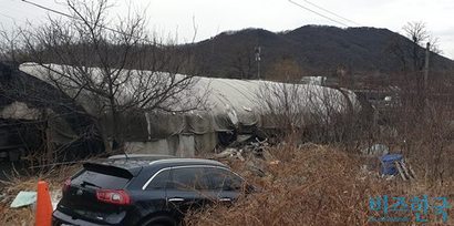 고 신격호 롯데그룹 명예회장이 보유한 신원동 땅.  사진=유시혁 기자