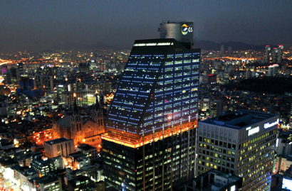GS그룹 오너가 4세들이 공격적으로 지분을 매입하고 있다. 서울 역삼동 GS타워. 사진=GS그룹 홈페이지
