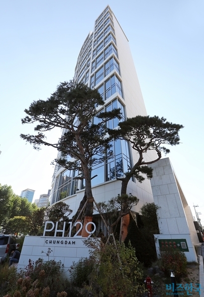 국내 최고가 아파트 PH129.  사진=박정훈 기자