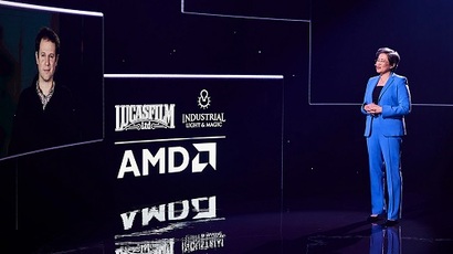 CES2021서 AMD 기조 연설을 하고 있는 리사 수 CEO. 사진=AMD 제공