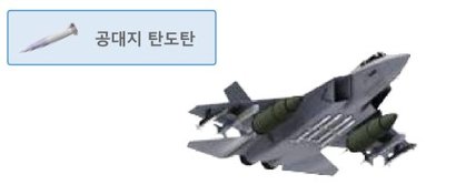 KF-X에 공대지탄도탄을 가상 장착한 모습. 사진=국방과학기술연구소 제공