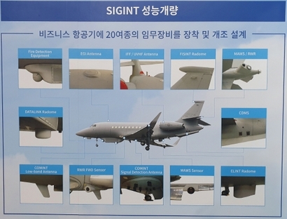 신형 백두정찰기는 피신트 기능을 통해 북한의 미사일 발사 이전에 움직임을 알 수 있었고, 발사 이후 화염포착 및 추적이 가능해졌다. 사진=김대영 제공