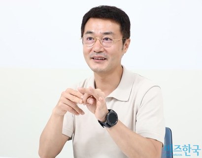 김병선 대표는 전도성 접착필름 개발을 위해 캐시카우로 삼았던 사업들이 오히려 대박이 났다고 말했다. 사진=임준선 기자