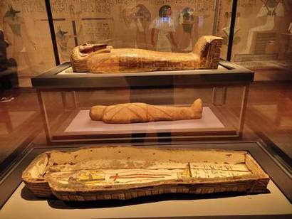 3층 세계문화관에 생긴 국내 최초의 이집트 상설전시실. 이집트 진품 미라와 고대 유물들을 직접 볼 수 있다. 이집트 전시실은 2022년 3월 1일까지 운영된다. 사진=구완회 제공
