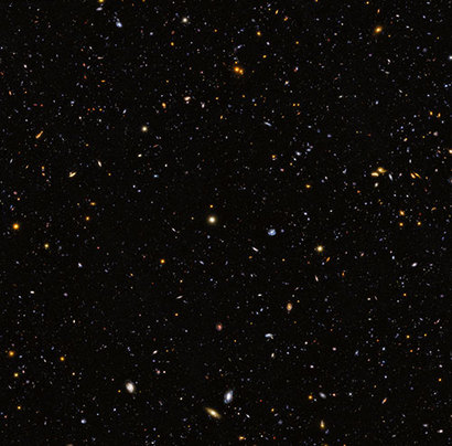 허블 우주 망원경이 촬영한 허블 딥 필드. 사진=ESA/Hubble & NASA