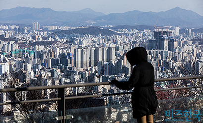 서울 용산구 남산공원에서 바라본 서울시내 아파트 전경. 사진은 기사의 특정 내용과 관련 없다. 사진=최준필 기자