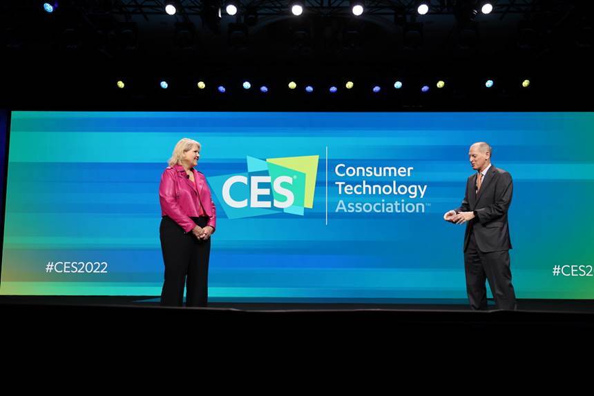 지난 1월 5일 라스베이거스에서 열린 CES 2022 개막식. 사진=ces.tech