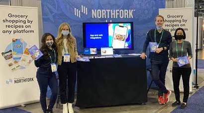 CES 2022에 참가한 스웨덴 스타트업 노스포크. 사진=northfork Linkedin