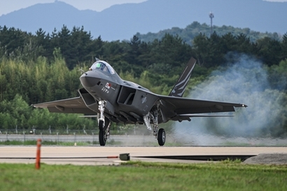 한국형전투기 KF-21(보라매), 사진=대한민국 공군