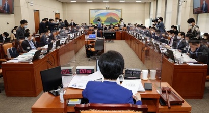 10월 14일 국회에서 정무위원회 개인정보보호위원회 등에 관한 국정감사가 열리고 있다. 사진=연합뉴스