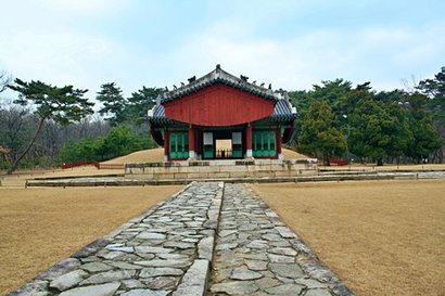 문정왕후가 묻힌 태릉의 정자각. 사진=구완회 제공