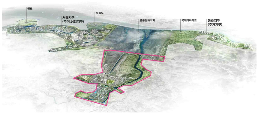 송산그린시티 사업 위치도. 사진=대방건설 제공