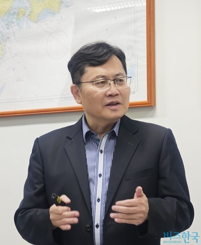 가오루이신 국립진먼대학교 부총장은 한반도의 문제가 대만과 직결되는 구조라고 설명했다. 사진=전다현 기자
